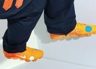 Orange Off-White Nike Air VaporMax