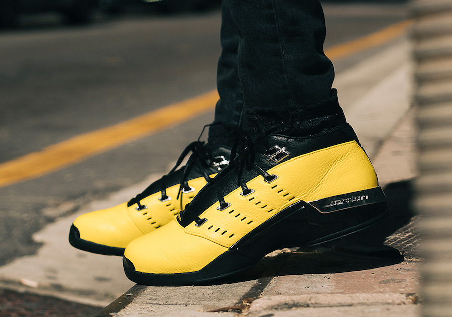 SoleFly x Air Jordan 17 Low Lightning 