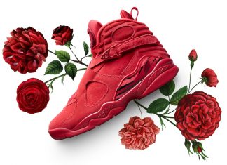 Womens Air Jordan 8 Valentines Day