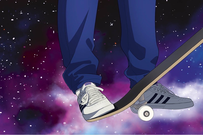 Helas x adidas Skateboarding Anime Collection