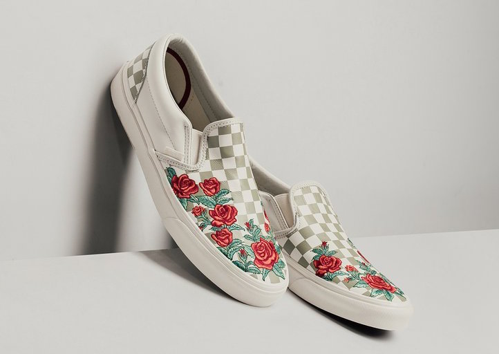 Vans Rose Embroidery Pack
