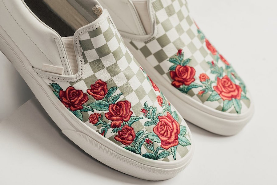 Vans Rose Embroidery Pack