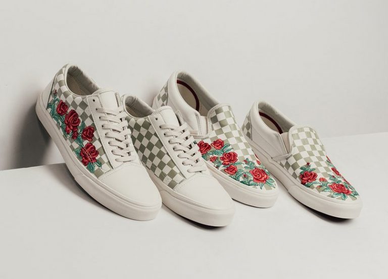 Vans rose embroidery pack sneaker bar detroit Vans rose embroidery pack sneaker bar detroit
