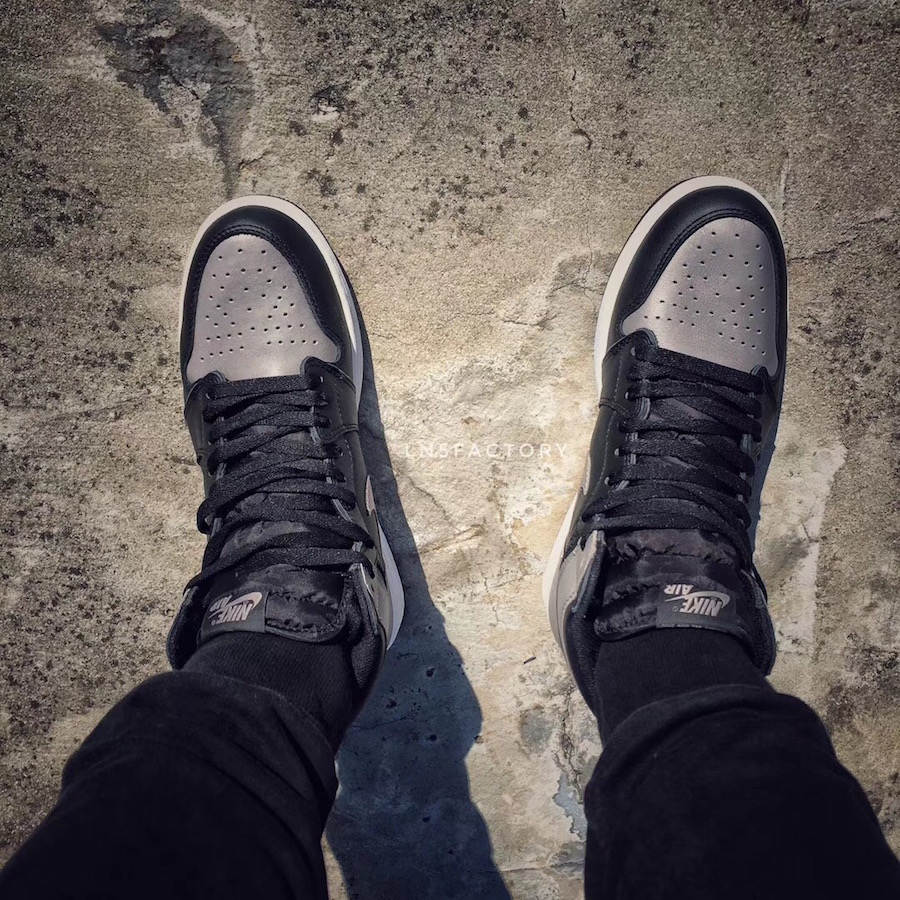Air Jordan 1 Shadow Grey Black 2018 