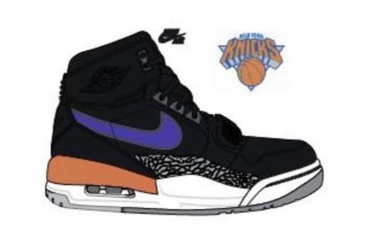 Don C x Jordan Legacy 312 New York Knicks
