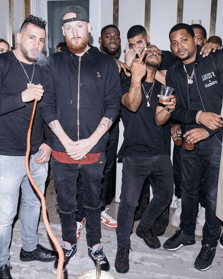 Drake Spotted in Yeezy Boots