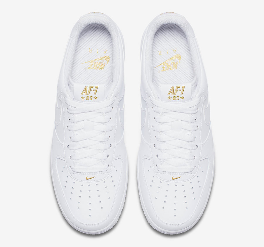 nike air force 1 low crest logo white