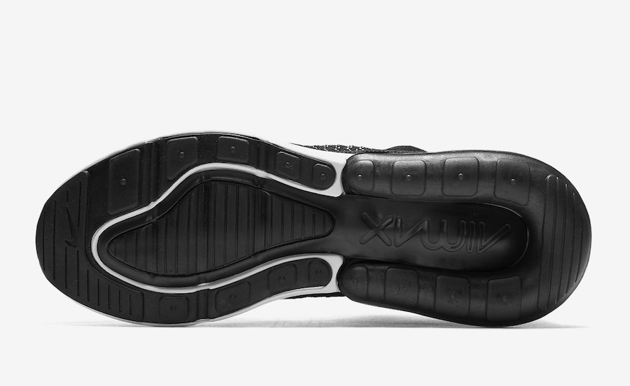 Nike Air Max 270 Flyknit Black White AH6803-001 - Sneaker Bar Detroit