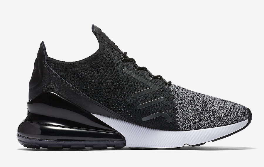 Nike Air Max 270 Flyknit Oreo AO1023-001 Release Date