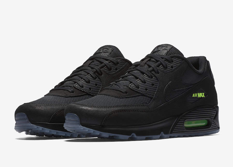 Nike Air Max 90 Black Volt AQ6101-001 - Sneaker Bar Detroit