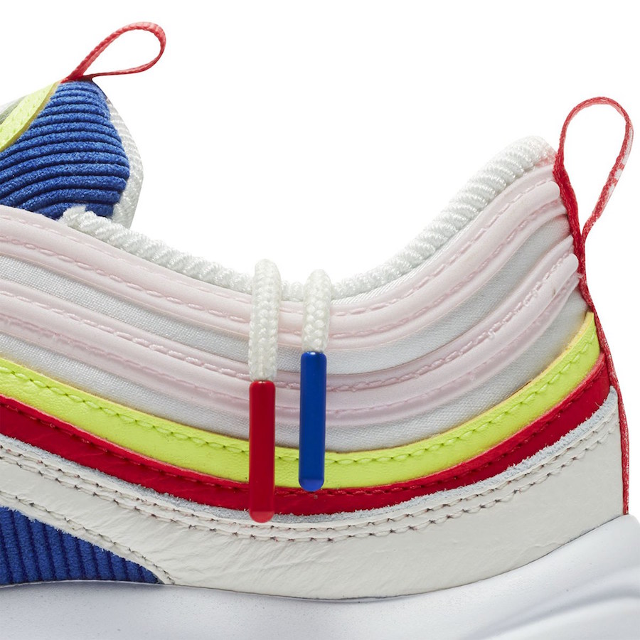 air max 97 blue yellow red