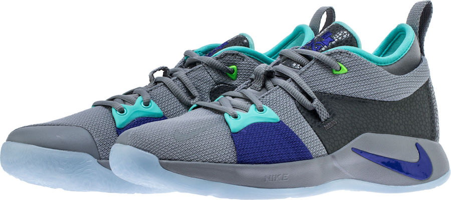 Nike PG 2 Pure Platinum Neo Turquoise Wolf Grey Aurora Green Release Date Price