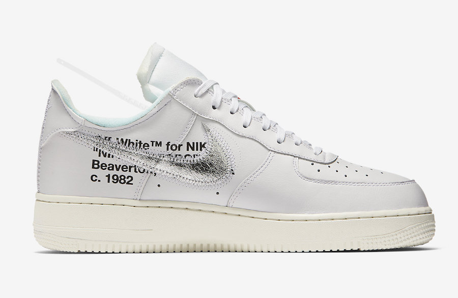 Off-White Nike Air Force 1 Low ComplexCon AO4297-100 Release Date