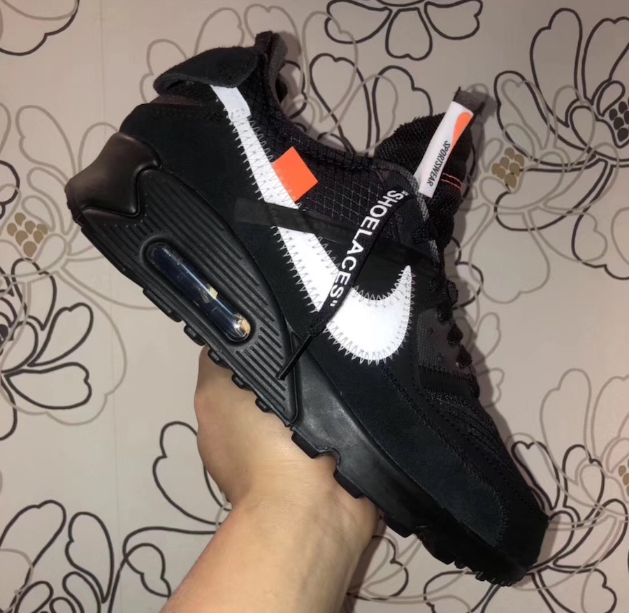 Off-White Nike Air Max 90 Black AA7293-001 Release Date