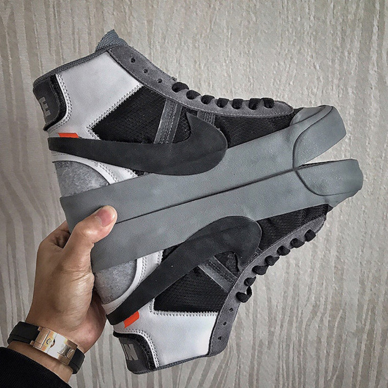 nike blazer studio mid x off white