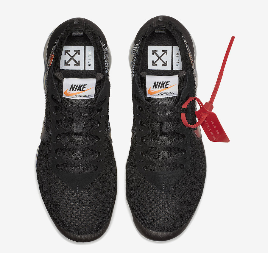 Off-White x Nike Air VaporMax Flyknit Black AA3831-002