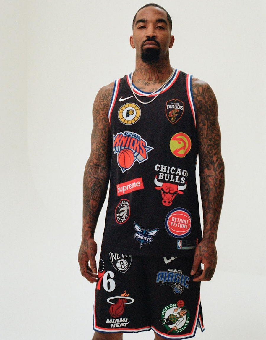 Supreme x Nike x NBA Logo Jerseys