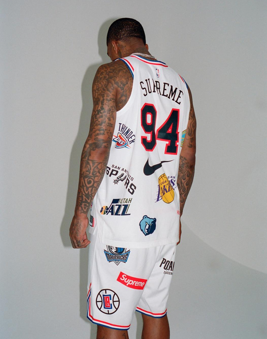Supreme x Nike NBA Jerseys Collection - Sneaker Bar Detroit