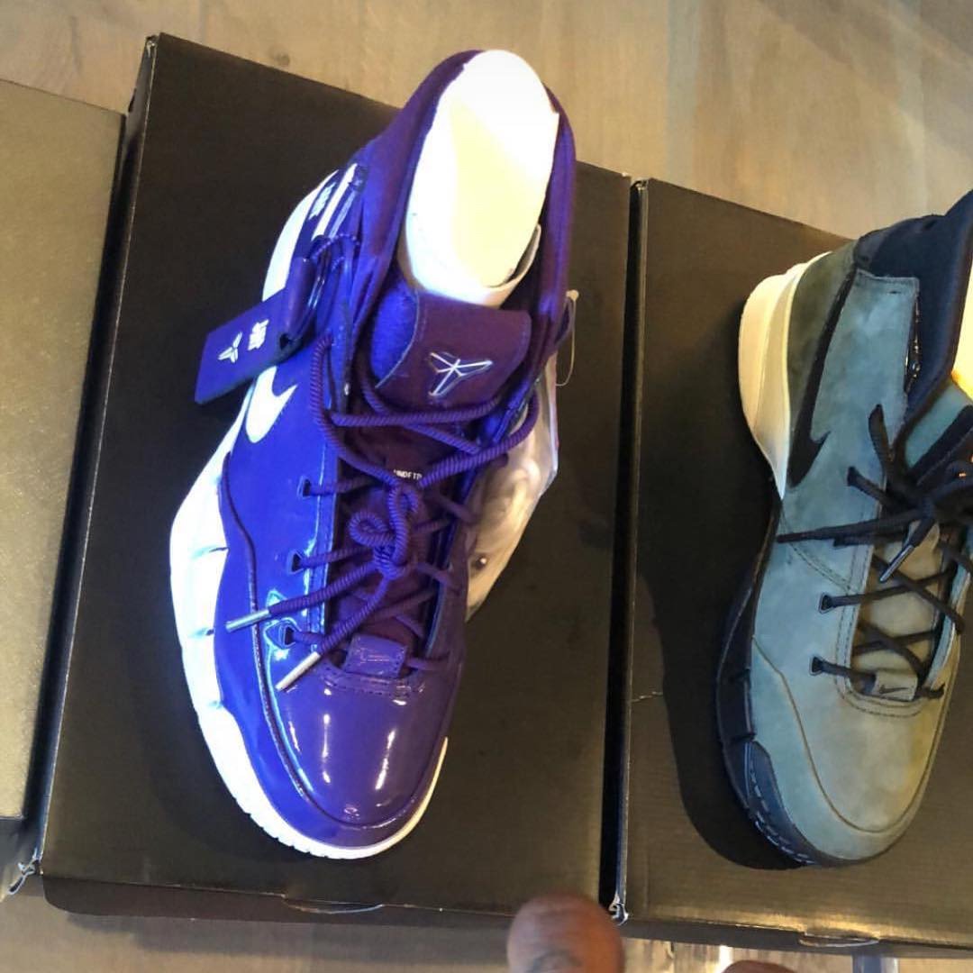 Travis Scott Nike Kobe Protro Purple Patent Leather