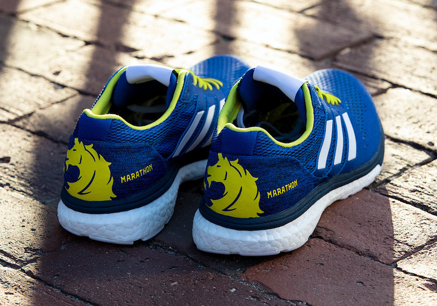 adidas adiZero Boston 7 Marathon Runner Blue Yellow Release Date