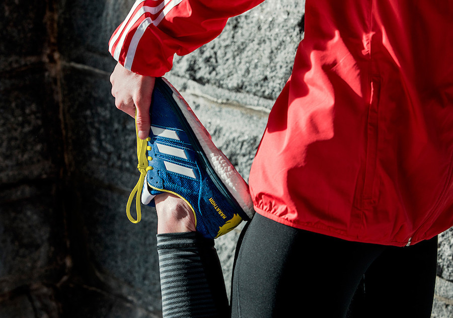 adidas adiZero Boston 7 Marathon Runner Blue Yellow Release Date