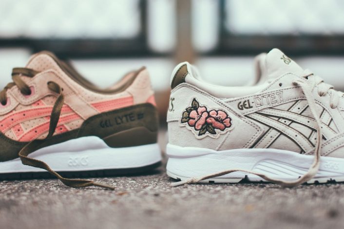 asics glv peach beige asics glv peach beige