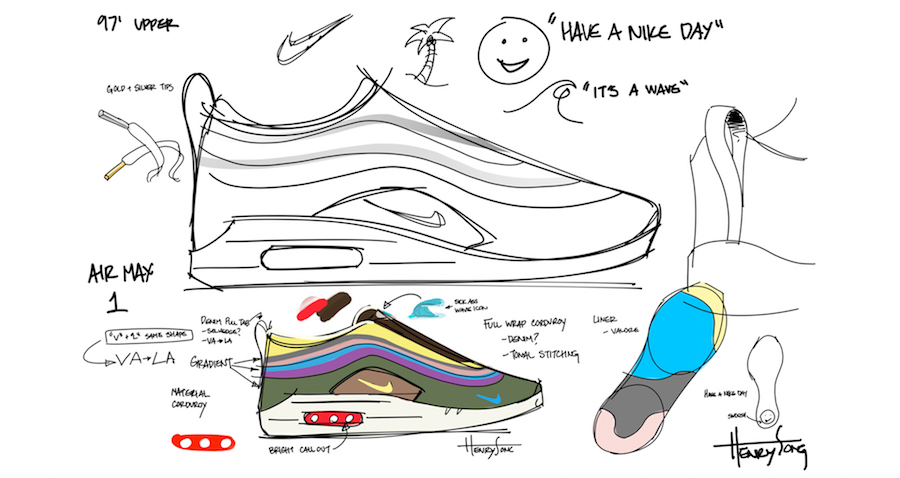 Sean Wotherspoon Nike Air Max 1/97 Design