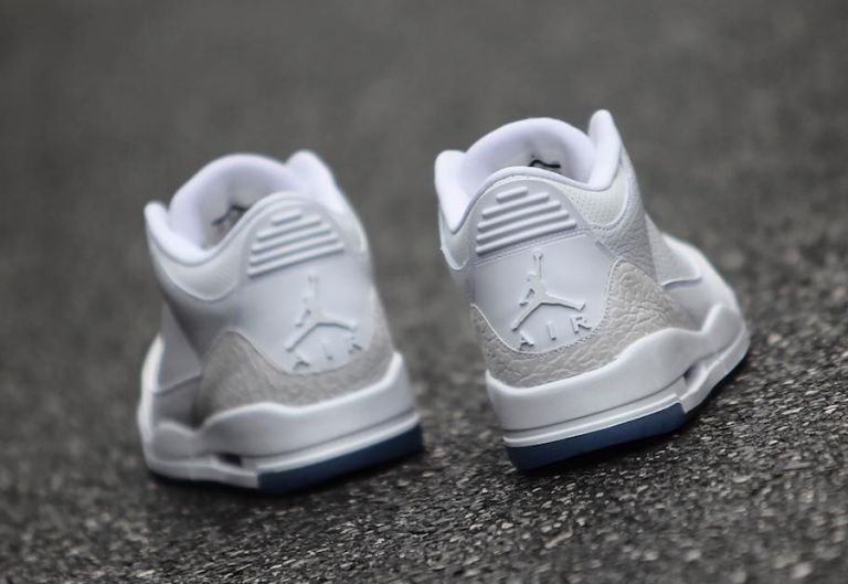 pure white air jordan 3