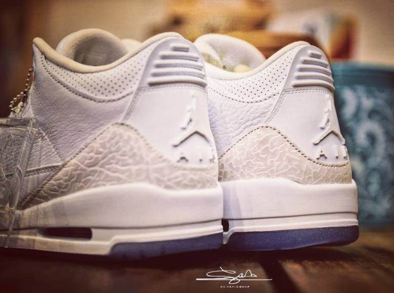 triple white air jordan 3