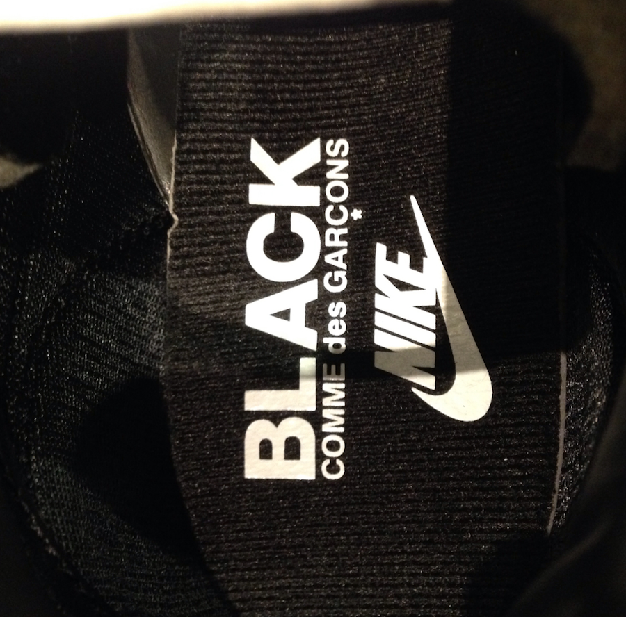 COMME des GARÇONS Black Nike Night Track