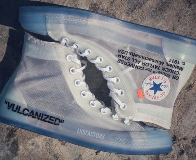 off white chuck taylors