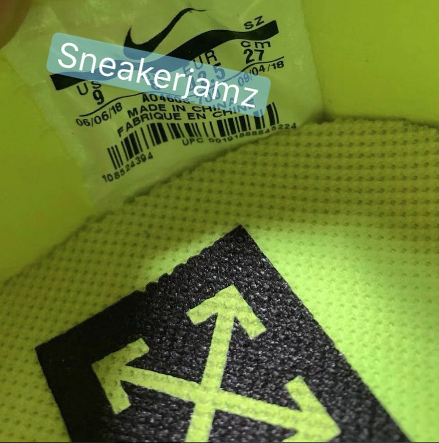 Off-White Nike Air Force 1 Low Volt AO4606-700 Release Date