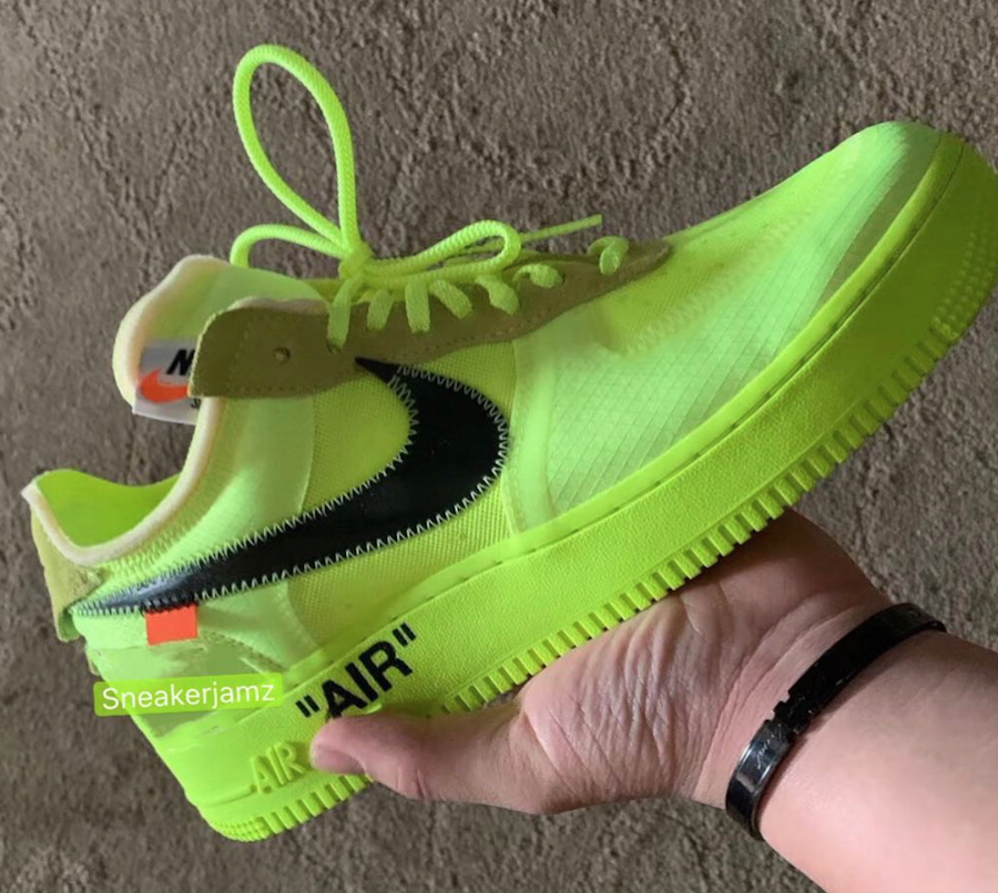 Off-White Nike Air Force 1 Low Volt AO4606-700 Release Date