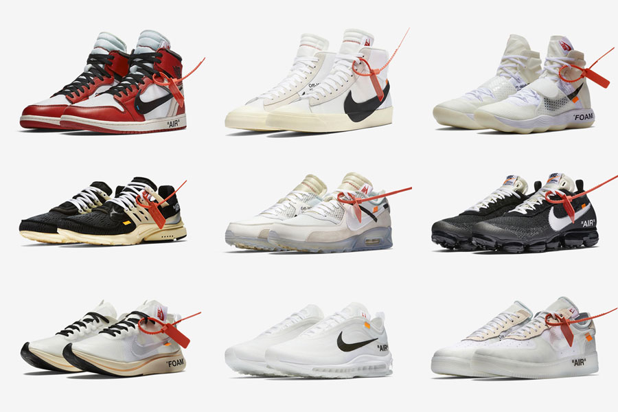 Nike the ten store off white