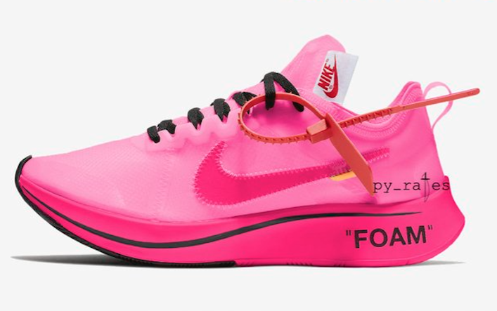 Off-White Nike Zoom Fly Pink Collection Release Date