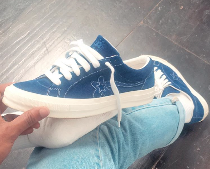 The Creator x Classic converse look great with jeans or dresses and skirts  Blue, Tyler, Converse All Star Slide Unisex Beyaz Terlik - Converse chuck  taylor all star ox kids shoes black-ultra
