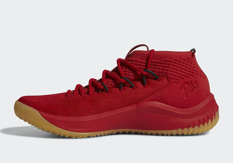 adidas Dame 4 Red Gum CQ0186 Release Date