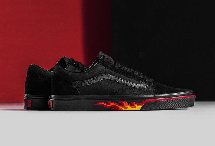 Vans Flame Wall Collection