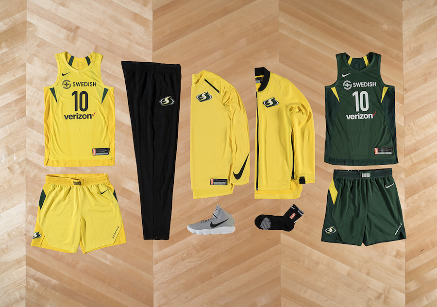 WNBA Nike Uniforms