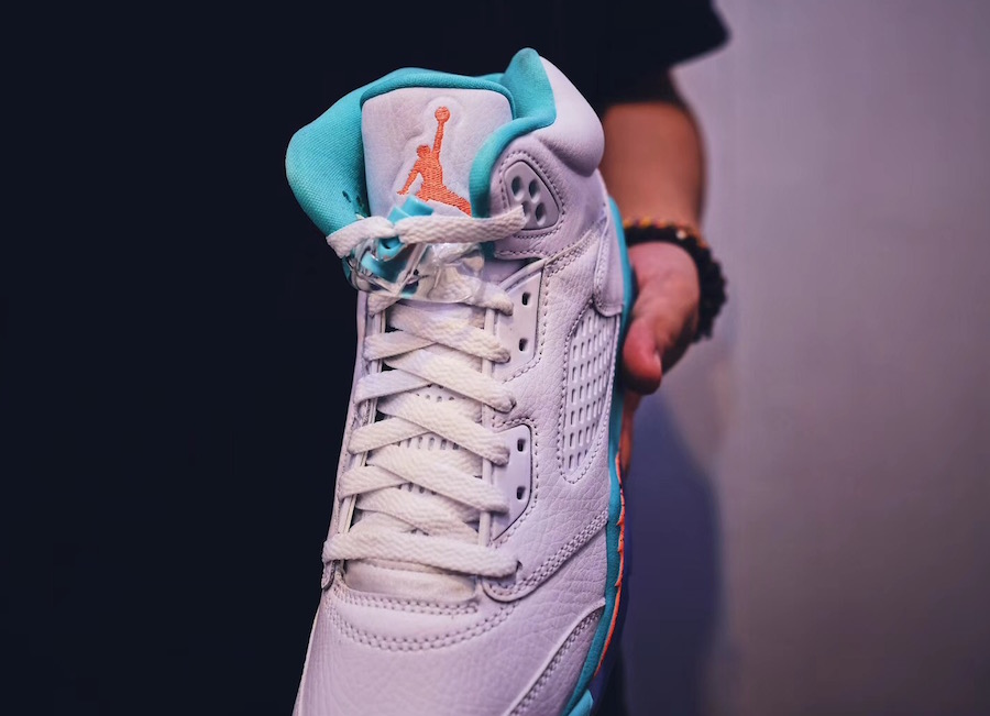 Air Jordan 5 Light Aqua Release Date
