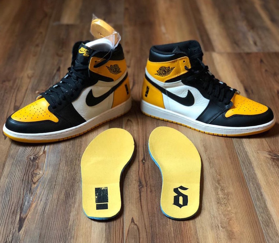 Attention Attention Air Jordan 1 Shinedown