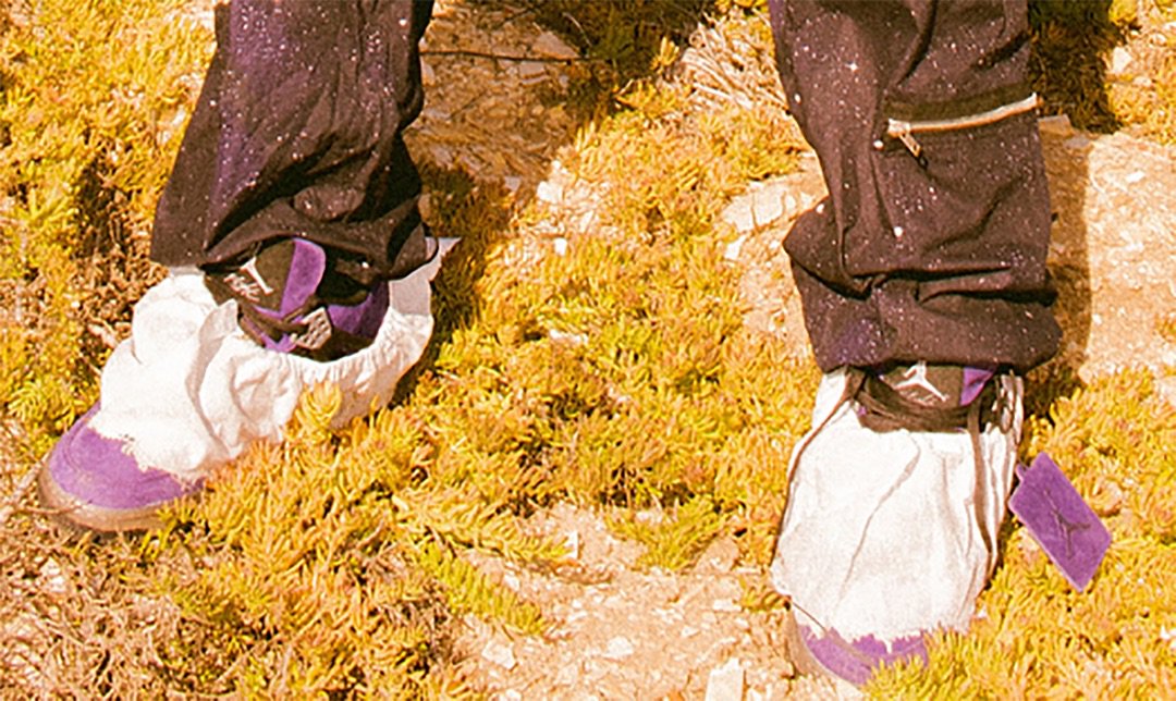 Bloody Osiris Travis Scott Air Jordan 4 Purple
