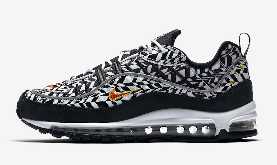 NIke Air Max 98 AOP All Over Print AQ4130 100 Release Date