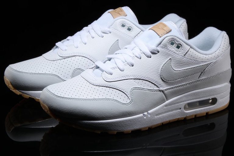 Nike Air Max 1 White Pure Platinum Gum AH8145-103 - Sneaker Bar Detroit