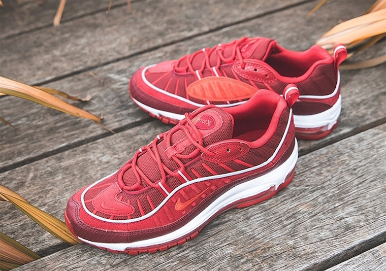 Nike Air Max 98 Team Red Habanero Red