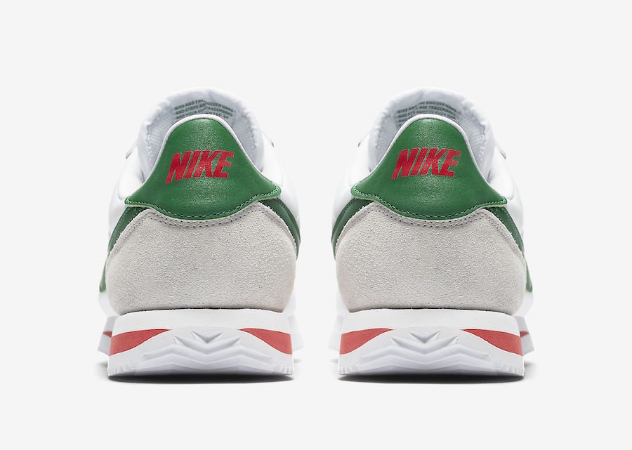 Nike Cortez Basic Nylon White Pine Green 819720-103