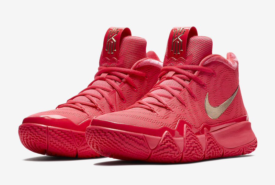 pink kyrie 4s