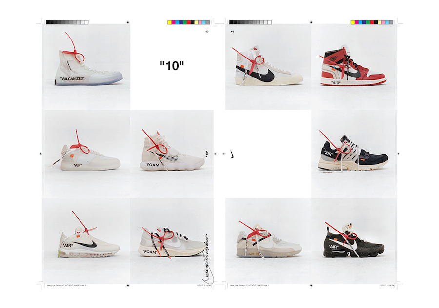 Nike Virgil Abloh The Ten Collection Book - Sneaker Bar Detroit