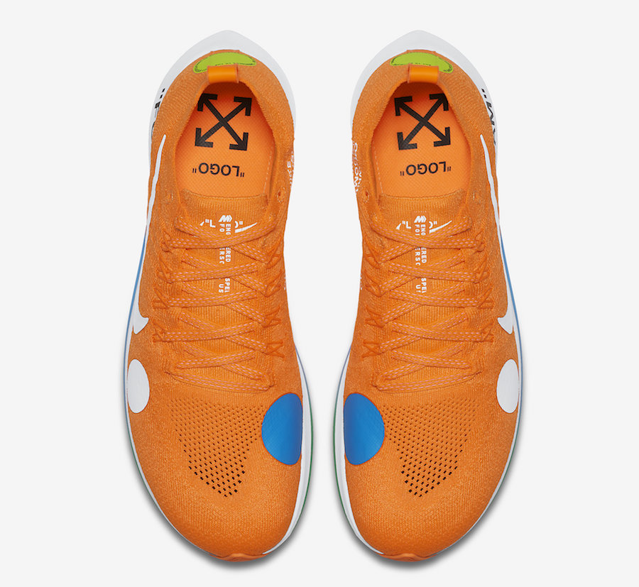 Off-White Nike Zoom Fly Mercurial Orange AO2115-800 Release Date