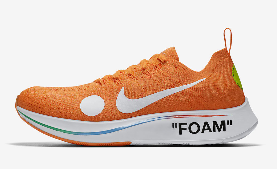 Off-White Nike Zoom Fly Mercurial Orange AO2115-800 Release Date